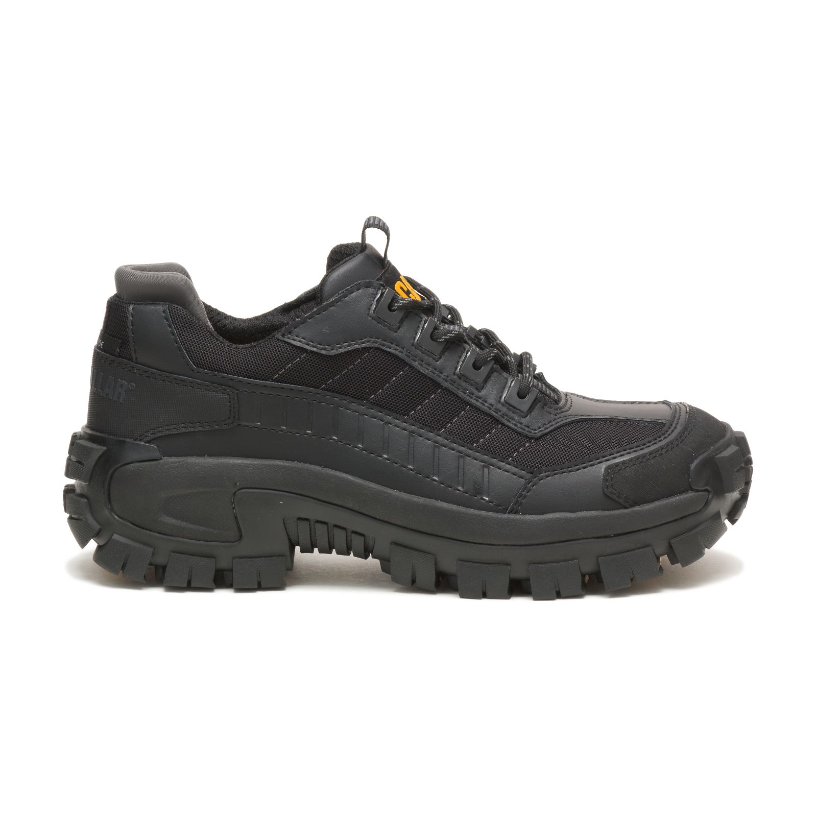 Caterpillar Invader Steel Toe Philippines - Mens Steel Toe Shoes - Black 54672WEJY